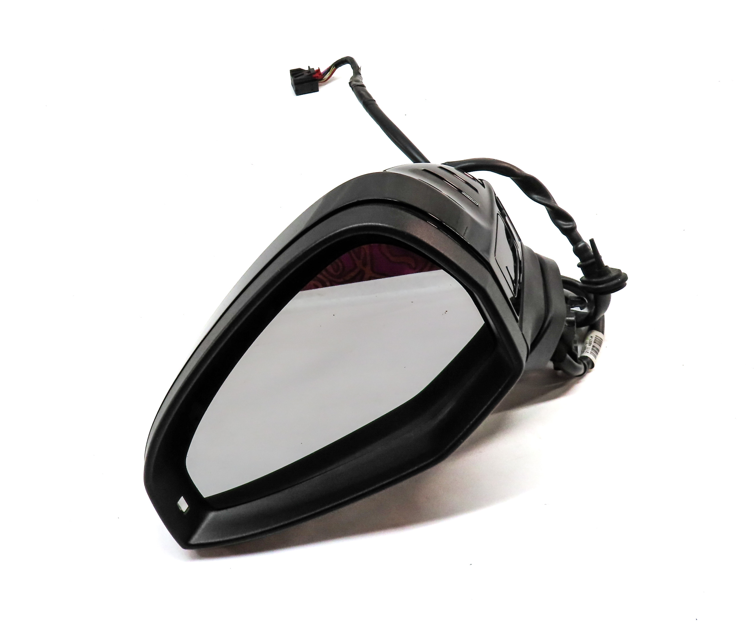 18-20 AUDI A5 S5 826 B9 LEFT PFOLD MEM HEAT BLIND AUTODIM DOOR MIRROR (White) — exact item pictured